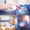 NFC Tags NTAG215 White NFC Waterproof Rewritable 25mm Diameter 504 Bytes NFC Compatible with Tagmo and All Phones and Devices (100-Pack) Labels,