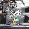 Peep Skeleton Car Sticker Decorated Windshield Windows Halloween  Lurking Reaper Ghost Stickers Die Cutting Vinyl Decals