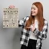 Stuff4 51st Birthday Poster Unframed - Born In 1975 Newspaper - Happy 51 Birthday for Men Women Retro Vintage Gifts Back In 1975, 8x10 Inch Bday