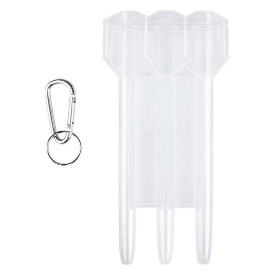 Universal Dart Protection Case Transparent Convenient Carrying Portable Dart Storage Box Dart Accessories
