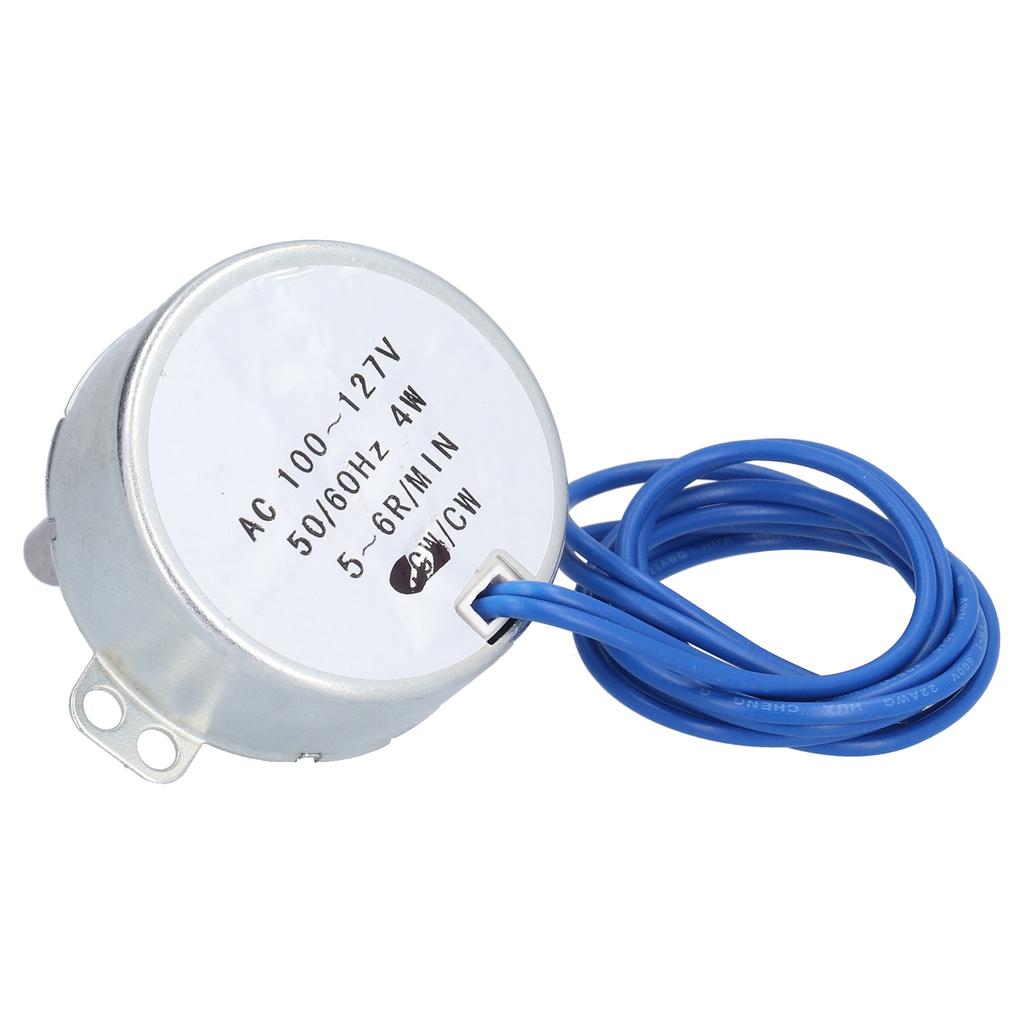 2 Buc Motor Sincron Mini 5?Set Rotație CW 6RPM Viteză Mică 4W AC100?127V TYC