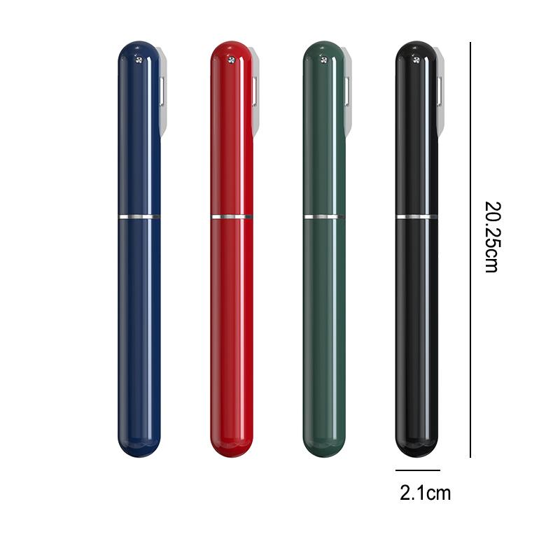 Air Pump Wine Bottle Opener Portable Pen Shape Stainless Steel Pin Air Pressure Red Wine Corkscrew Kitchen Tools Bar Accessories
