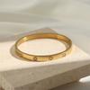 Luxury Fashion Diamond-set Design Decorative Stainless Steel Bracelet Suits Fashionable Zircon For Daily Travel And Dressing