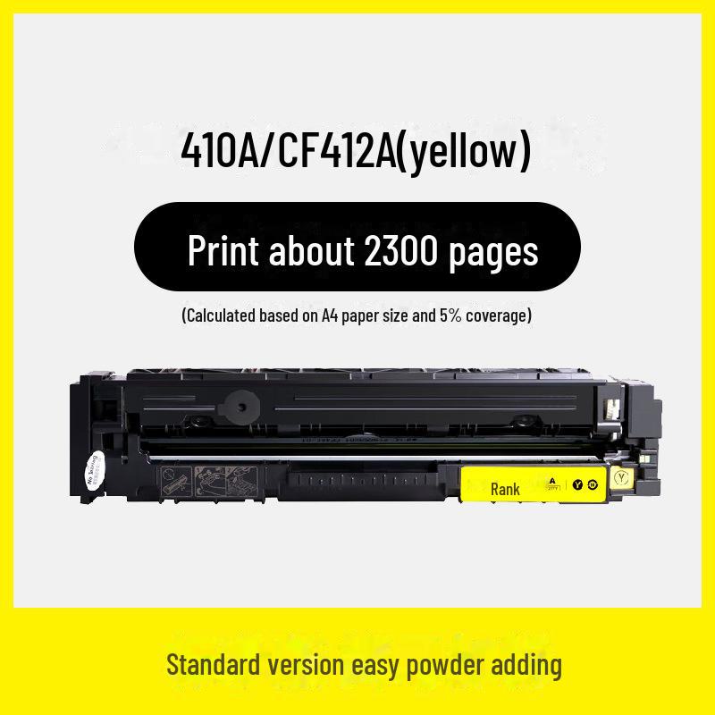 Gezhige Toner Cartridge for HP: Compatible with M477fdw, CF410A, M452, M377DW, and M452dw Models.