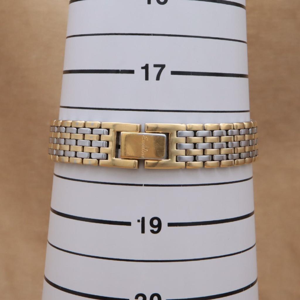 SEIKO Exceline EXCELINE Ladies Quartz 1990 model Battery lightly cleaned CH364 7320-0350 22.5mm replaced, [6-month warranty]