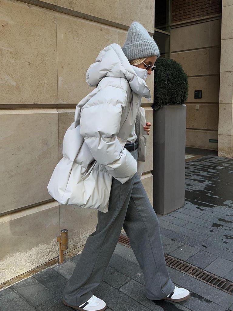 European & American Women's Loose Cotton-Padded Jacket — Autumn/Winter 2025 Collection