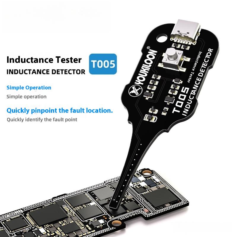 1Pcs For Pc Repair Electromagnetic Induction Quick Fault Check Motherboard Coil Tester Inductor Detector Tool