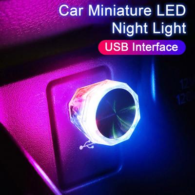 Luce Ambientale per Auto Interfaccia USB Plug And Play Crea Atmosfera Universale per Auto Miniatura LED Luce Notturna Accessori Interni