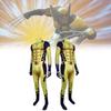 Wolverine Superhero Cosplay Bodysuit For Kids With Spandex Fabric Halloween Costume