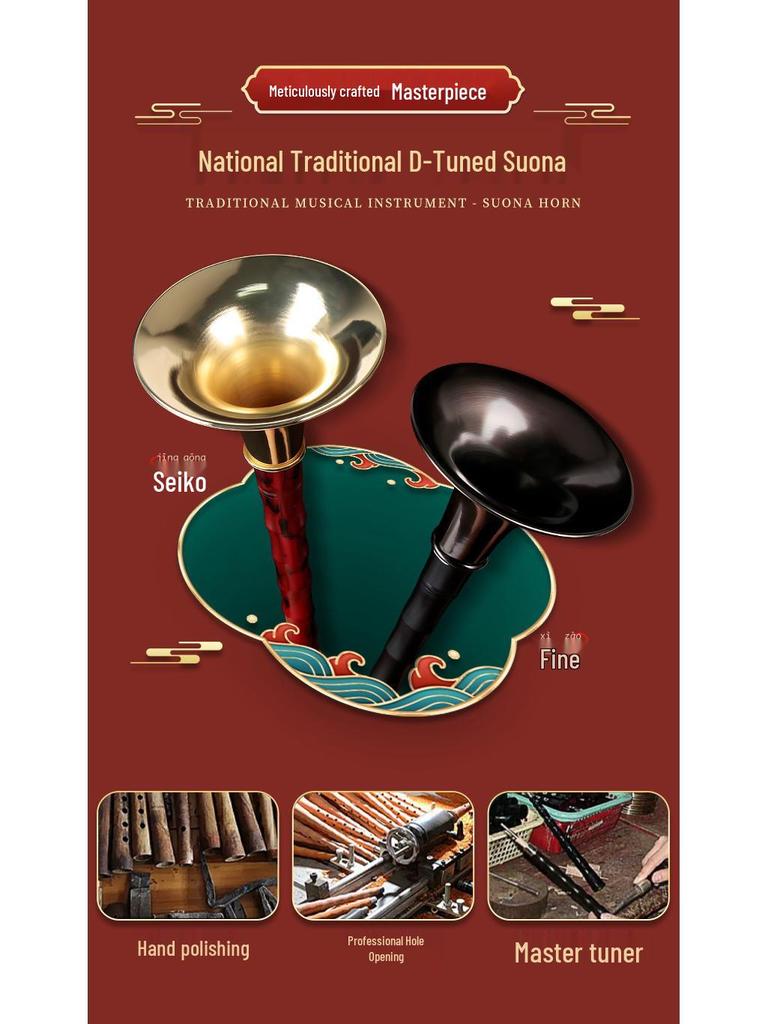 D Key Suona Instrument Set for Beginners and Professionals – Ideal for Folk Events