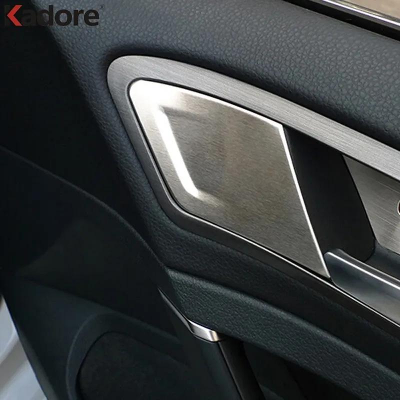 Car Ide Inner Door Handle Bowl Cover Trim For Volkwagen VW Golf 7 MK7 2013-2015 2016 2017 2018 Steel Interior Accessories