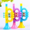 Kids Trumpet Toy Small Horn Noise Maker Plastic Cartoon Trumpet Early Education Music Instrument