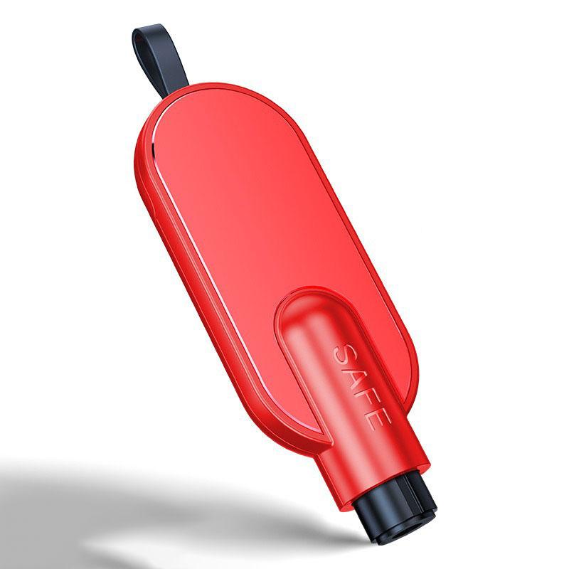 

Car Window Breaker and Seatbelt Cutter, 2-in-1 Car Safety Hammer, Multifunctional Auto Glass Breaker, Portable Car Emergency Rescue Tool A3-1