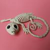 Snake Halloween Bats Skeleton Cat Halloween Animal Skeleton Skeleton Model   Bar Home Decor