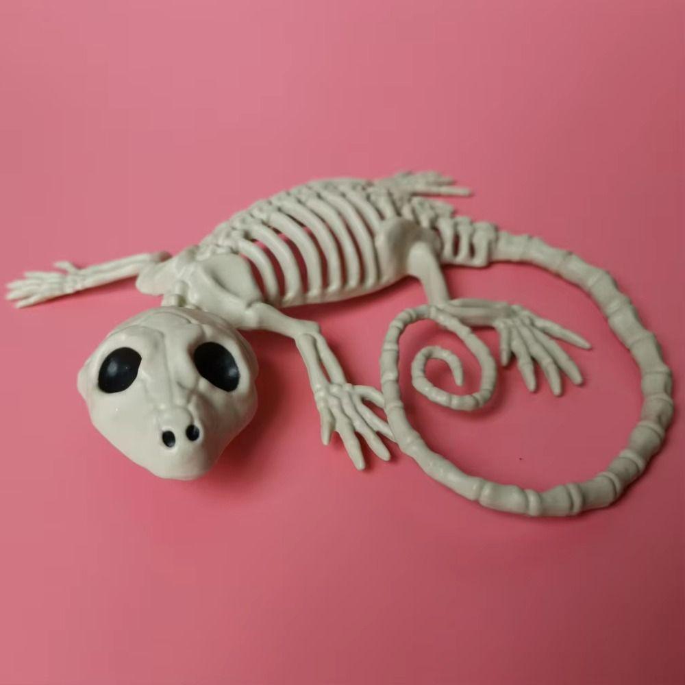 Snake Halloween Bats Skeleton Cat Halloween Animal Skeleton Skeleton Model   Bar Home Decor
