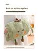Cartoon Rechargeable Explosion-Proof Hot Water Bottle - Detachable Hand Warmer for Girls, Bed, and Abdomen.