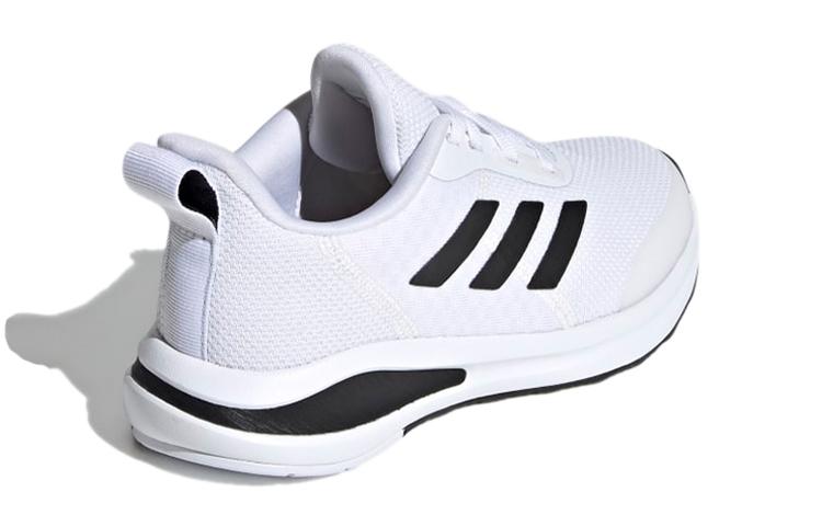 Adidas Fortarun Breathable Low top Kids' Running Shoes White Black Kids' FW2576