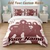 Bedding Set 1 Duvet Cover 2 Pillowcases Tokio Hotel Print Soft Bed Linen Bedroom Decor