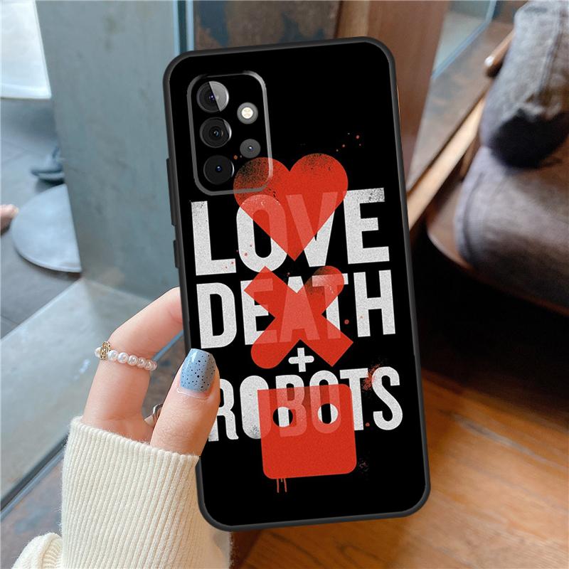 Love Death Robots Case For Samsung Galaxy A16 A13 A26 A36 A56 A06 A55 A35 A15 A54 A34 A14 A53 A12 A22 A32 A52
