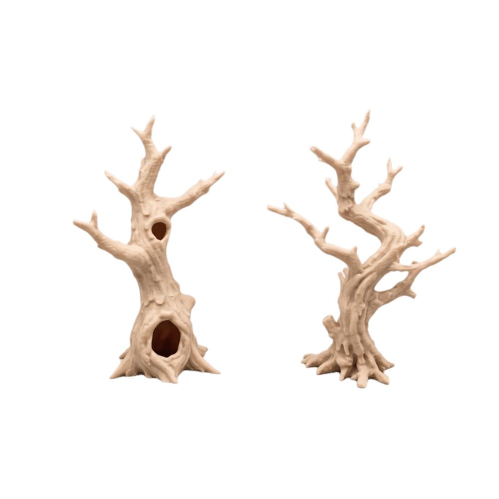 2pcs 3D Printed Reptile Cave Hollow Out Aquarium Decorations Jumping Spiders Climb Trees  Tara Crab