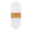 LED Wall Light Acrylic 360 degrees  Up Down 6W Warm Modern Wall Lamp for Hallway Bedroom Restaurant 90?265V