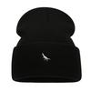 Hot Sale Little Dinosaur Embroidered Wool Hat Couple Autumn and Winter Outdoor Knitting Cold Hat Trendy Brand Stacking Hat