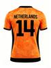 3D Printed Orange Lion Pattern Football Jersey Dutch Style Unisex Short-sleeved T-shirt Men's