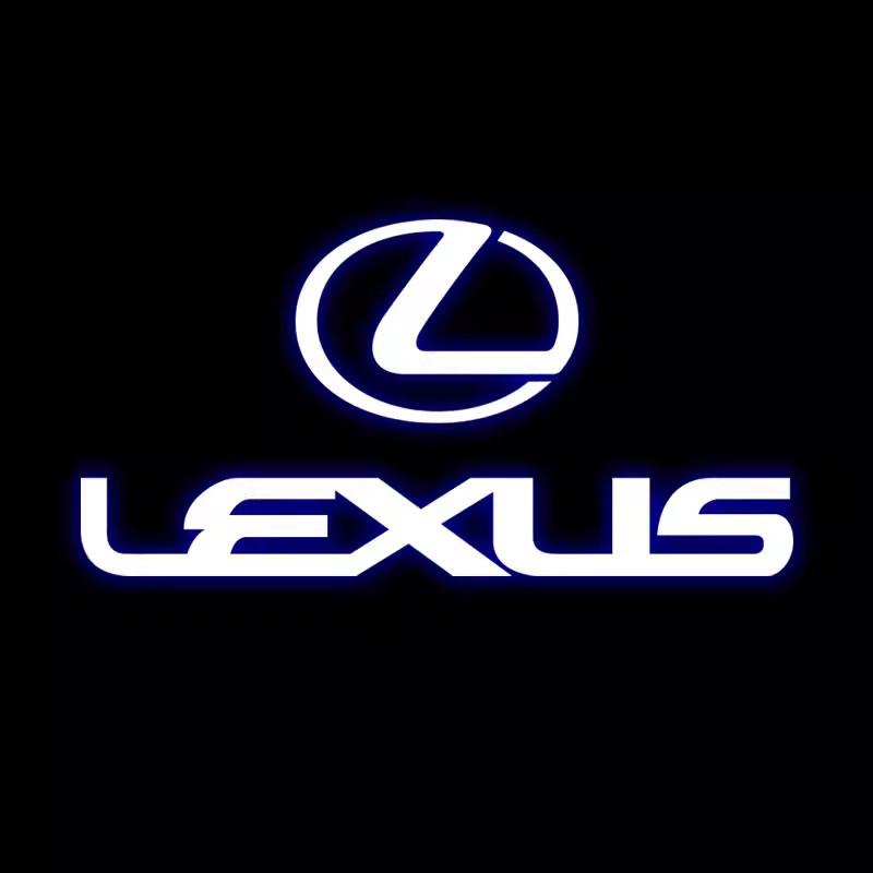 

For Lexus GS IS LS500h ES260 ES300h RX350h NX260 UX260 LED Car Door Welcome Logo Projector Ghost Shadow Light Accessories