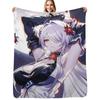 Acheron Honkai Star Rail Acheron Throw Blanket Warm Flannel Blanket for Couch Chair Bedroom