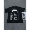 Mens Oversized Cotton T-Shirt Loose Fit Short Sleeve Graphic Tee Casual Wear