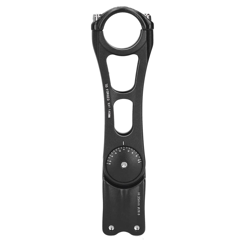 Mountain Bike Aluminum Alloy Stem Bicycle Angle Adjustable Handlebar Stem 31.8x145mm
