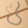 Irregular Diamond Rhinestone Gypsy Beach Anklet