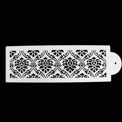 Plastic Cookie Tort Stencil Fondant Instrument Decorare Pentru Tort Nunta Floare