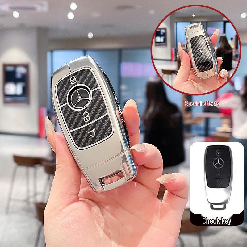 Mercedes-Benz Key Cover for E300L, C260L, GLC, C200L, A200L, GLB2, LGLE350