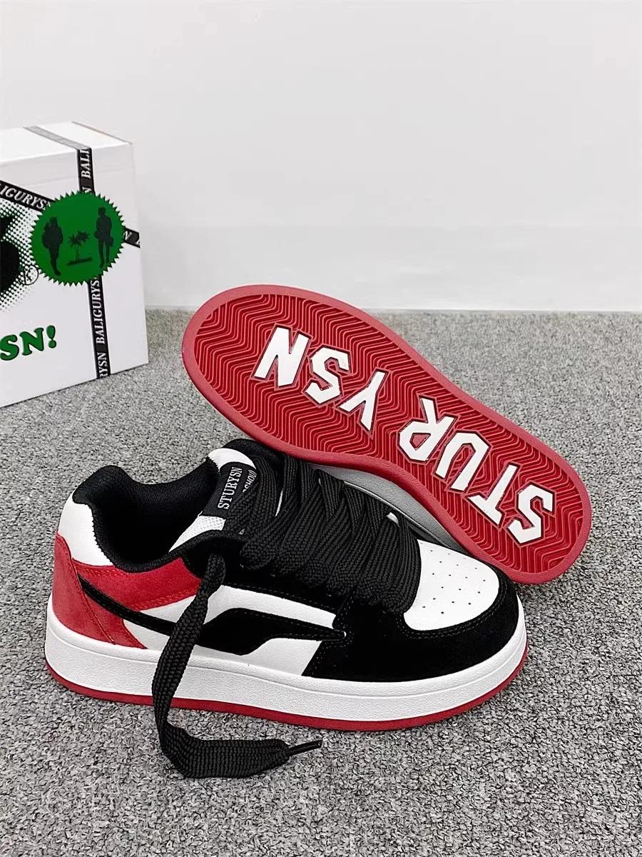 

Женская обувь Кроссовки на толстой подошве с увеличенной толщиной подошвы, сверхлегкие, нескользящие, износостойкие, повседневные кроссовки для хлеба, вулканизированная обувь 40 чёрный