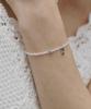Byhyeres Pumpkin Beads Clear White Bracelet (White) Bh7B66783Wb190