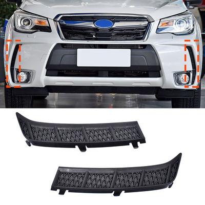 Front Bumper Molding Side Cover Trim Black ABS Replacement for Subaru Forester 2013 2014 2015 2016 2017  Car Styling Accesso