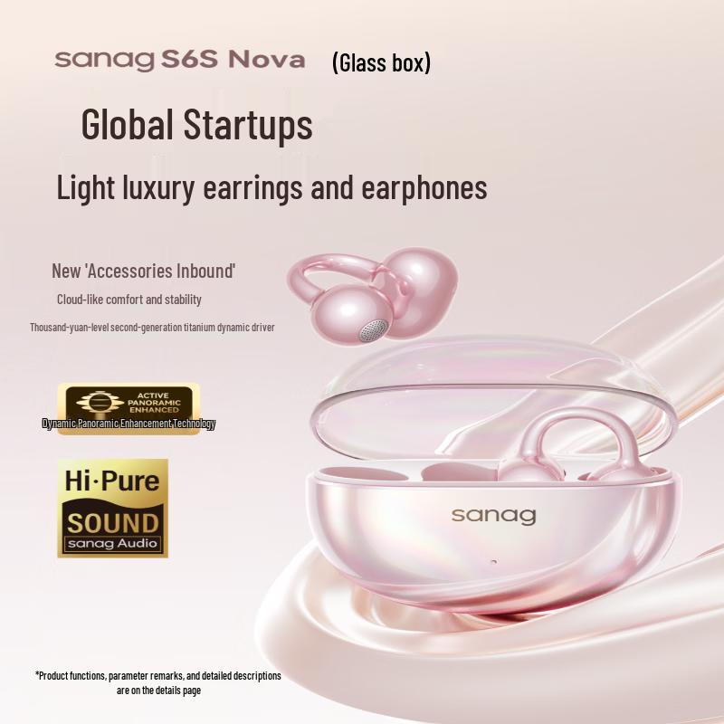 SANAG S6SNova Ear-Clip Bluetooth Headphones
