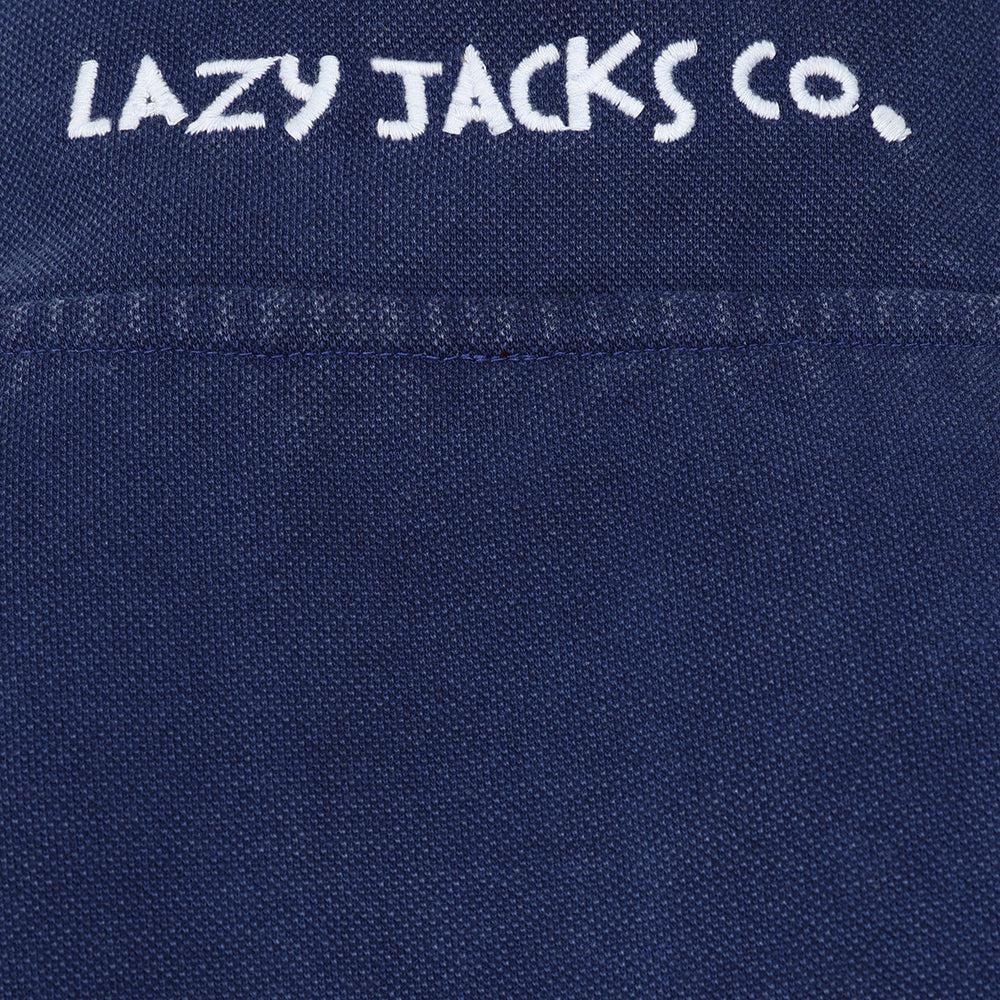 Lazy Jacks Mens Pique Quarter Zip Sweatshirt