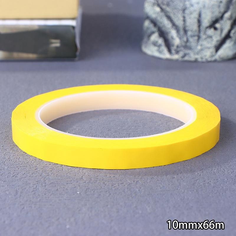 3/6/10MM 66M Graphic Whiteboard Tape Adhesive Chart Line Grid Electrical Marking Tapes High Temperature Resistant Pinstripe Tape