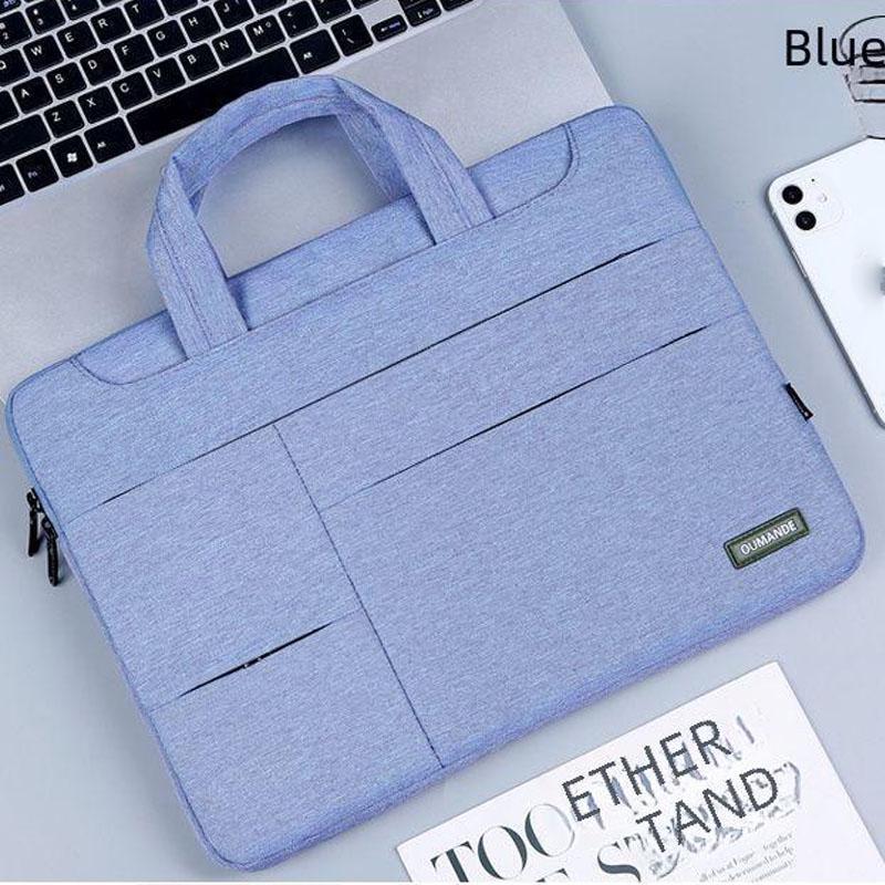 Servietă pentru laptop din pânză de 15,6 inchi și geantă Messenger