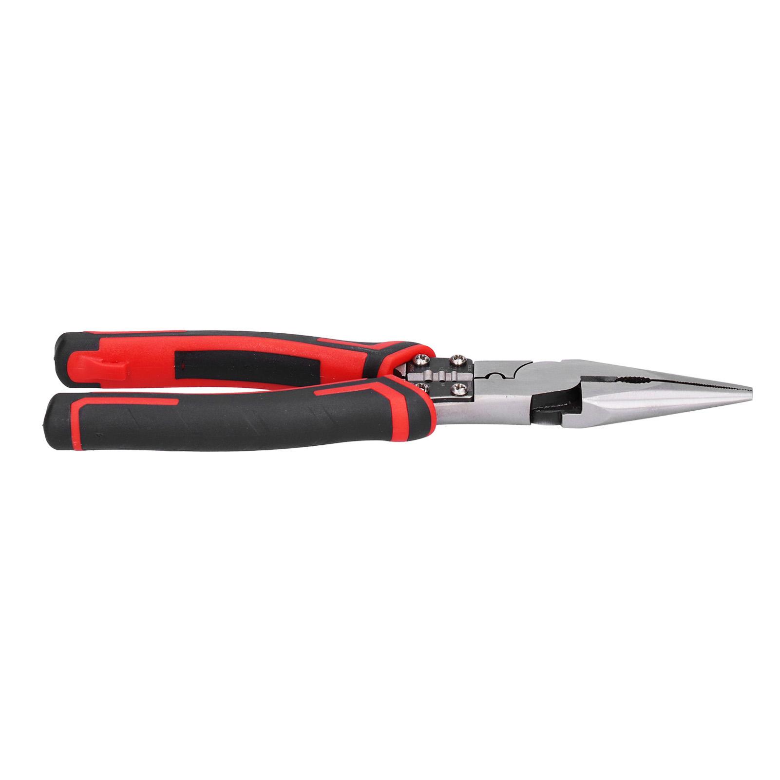 

NeedleNose Side Cutting Pliers Steel Body Nose Wire Shearing Pliers(230mm 5 Gear )