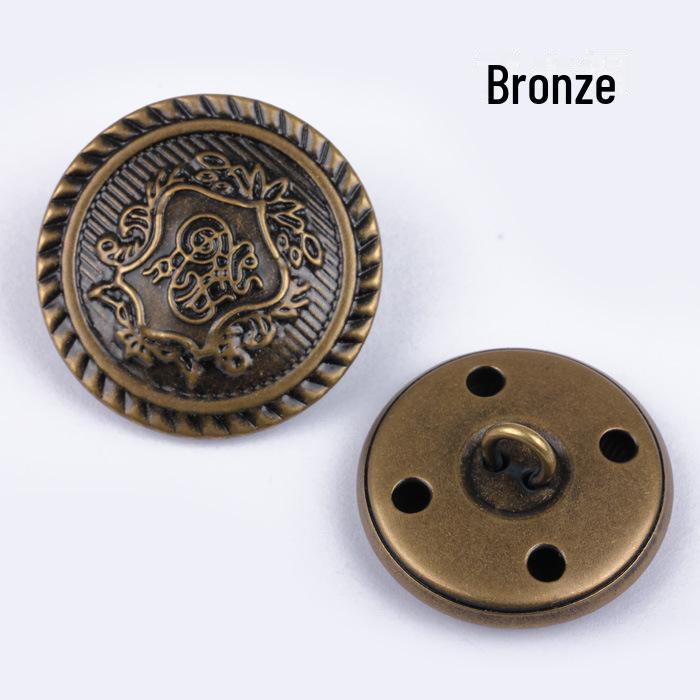 

Ретро бронзовая металлическая кружевная пуговица своими руками для пальто, рубашек и ветровок