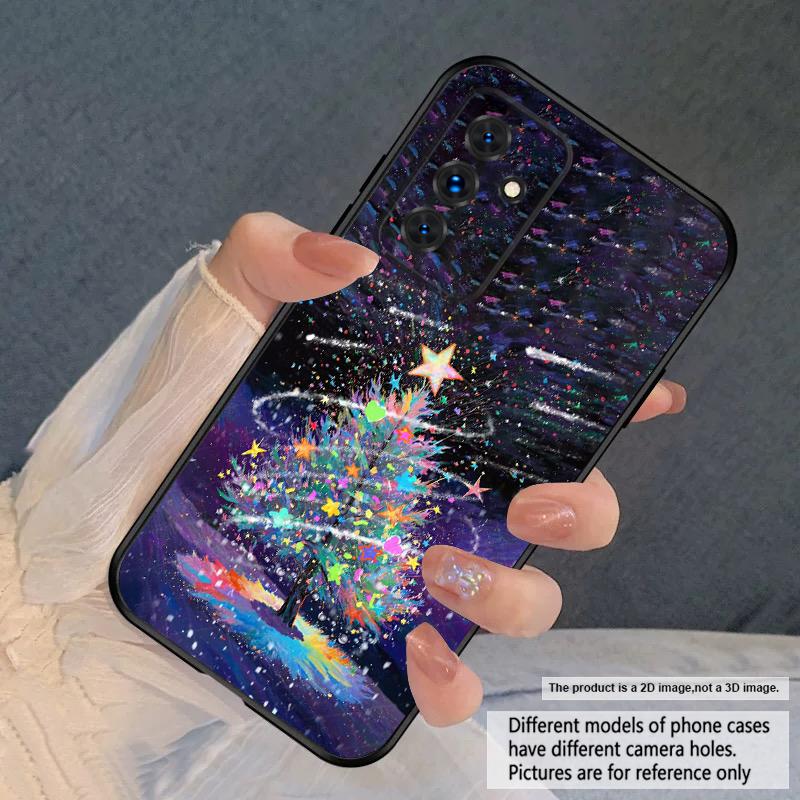 Best for Christmas Star For Samsung S20FE S21 22 23 FE 24 Plus 25 Ultra Galaxy M23 32 34 35 52 53 54 55 Silicone Soft Phone Case