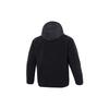 Jordan Color Block Drawstring Faux Lambswool Patchwork Fleece Hoodie Men Hoodie Black DV1587-010