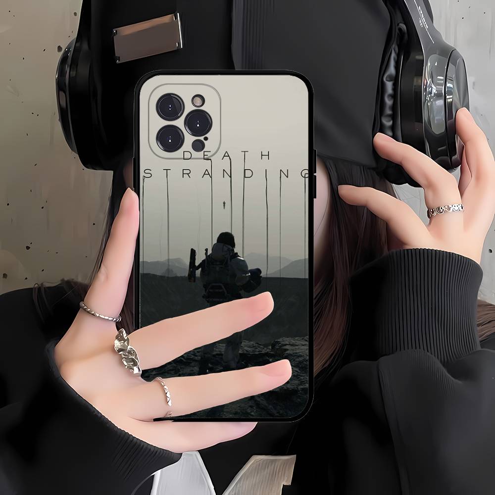Popular Adventure Game D-Death S-Stranding Phone Case For IPhone 14 Plus 13 Mini 11 16 15 17 Pro Max Protection Shockproof