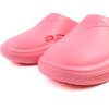 Pristine PRADA Slip-on Triangle Logo Rubber Sandals and Mules Pink 36 1S811M Used
