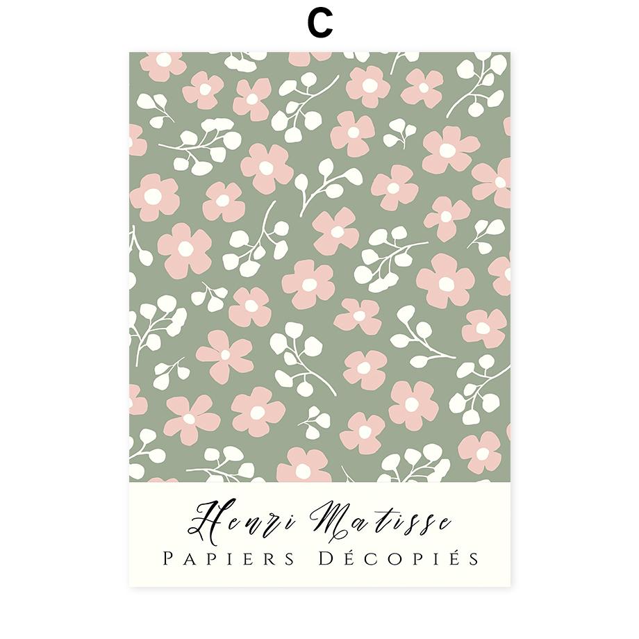 Matisse Vase Leaf Wall Art Posters Canvas Decorative Printing Abstract Prints Nordic Mural Living Room Home Decoration Pictures