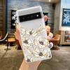 For Google Pixel 10 Pro 10A Phone Case Pixel 9 Pro XL Pixel 8 Pro 9A 8A 7A 7 6A 6 Pro Soft TPU Cover Flower