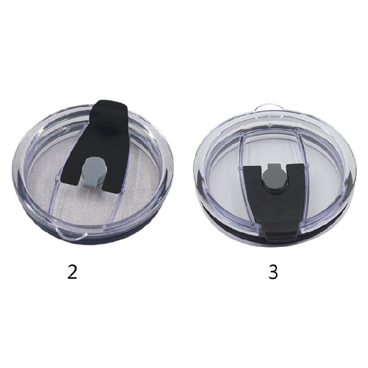 Tumbler Covering Replacement with Straw Hole Plastic Material for Travel Mug